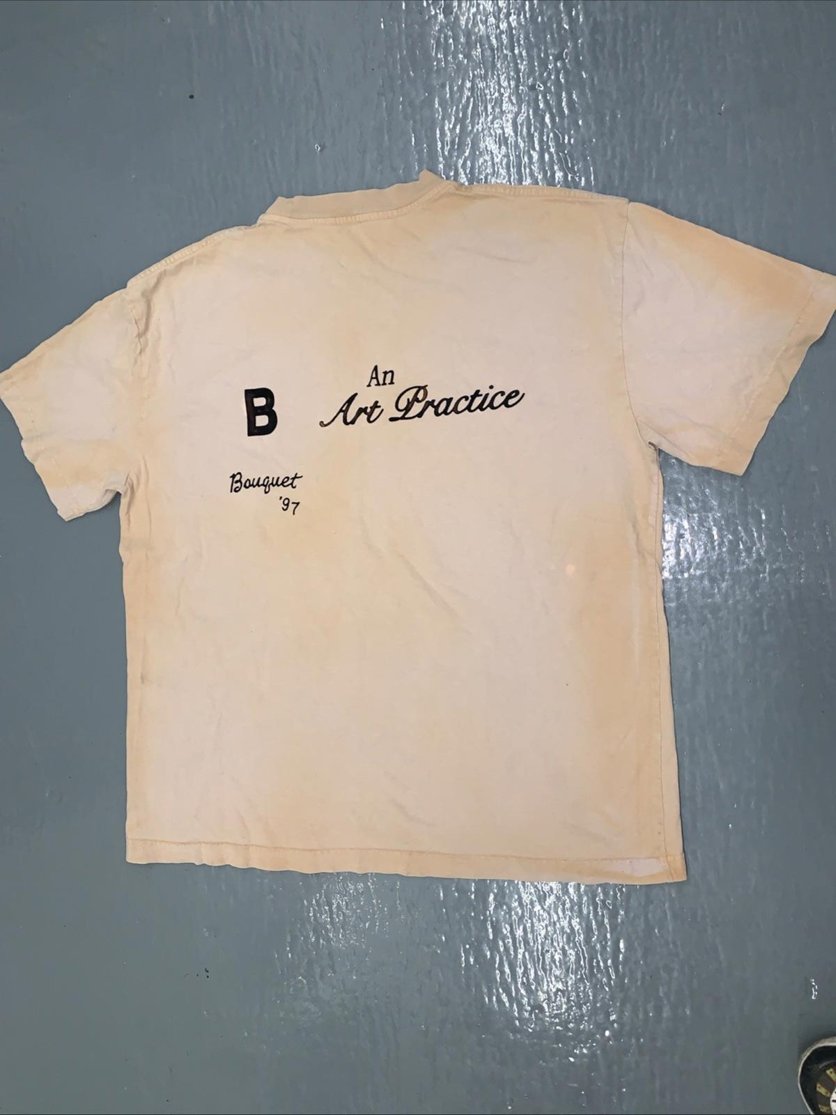 Honor The Gift Distressed An Art Practice Bouquet ‘97 Mens T Shirt Size XL