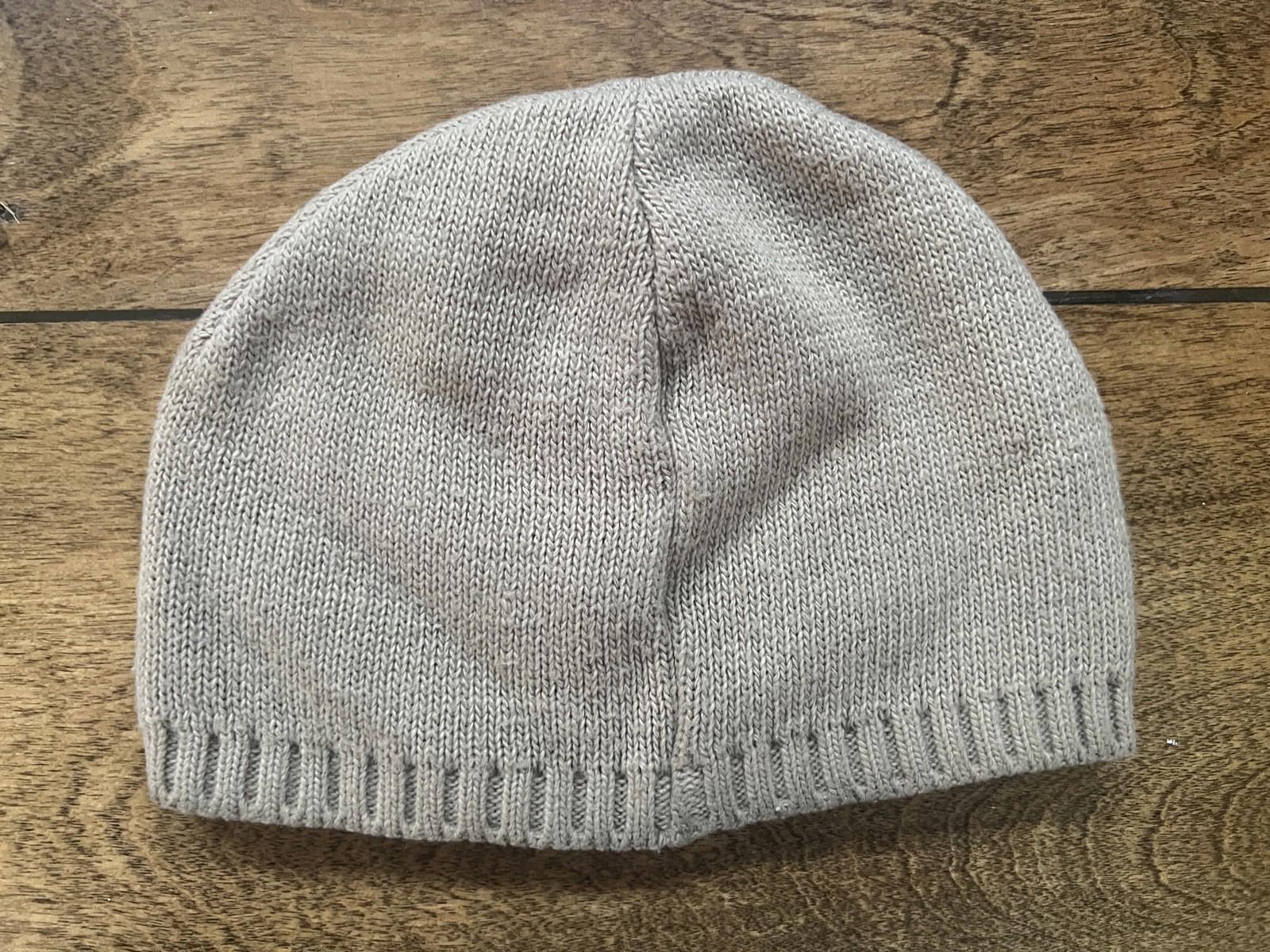Vintage Diesel Beanie Hat Rare Cream 90s Reversible Unisex Preowned Nice!