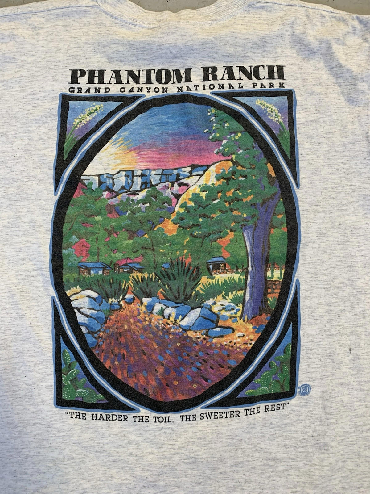Vintage Phantom Ranch Grand Canyon Single Stitch T Shirt Size XL 46-48