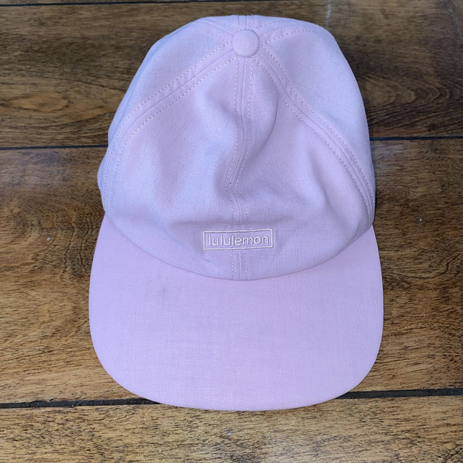 Lululemon Fitness Athletic Hat Running adjustable Light Weight Women’s Pink O/S