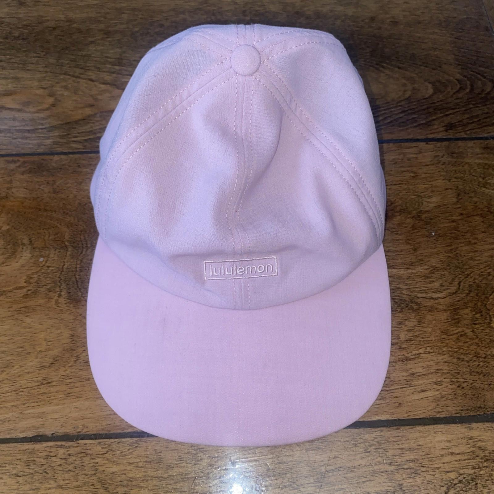 Lululemon Fitness Athletic Hat Running adjustable Light Weight Women’s Pink O/S
