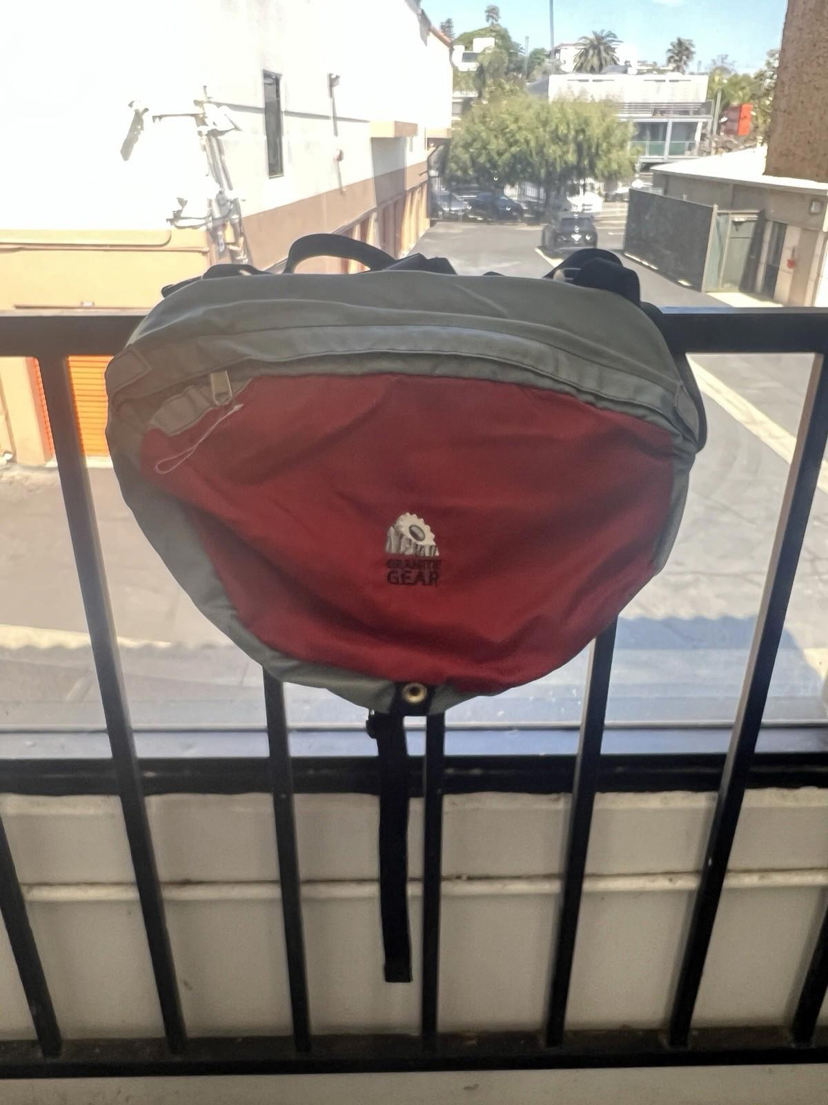 Granite Gear Dog Back Pack / Saddle Bags Size Large hardly used