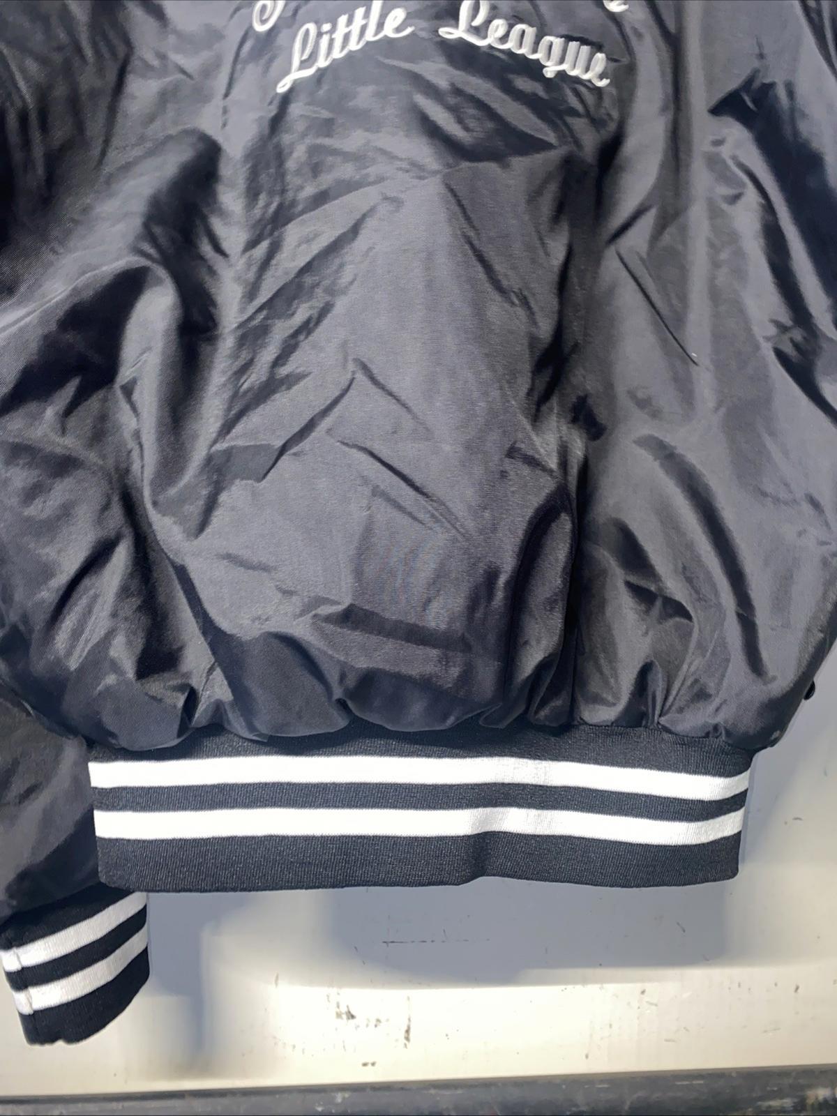 VTG Holloway Rolling Hills Little League Coach Allan Bomber Jacket Size XL