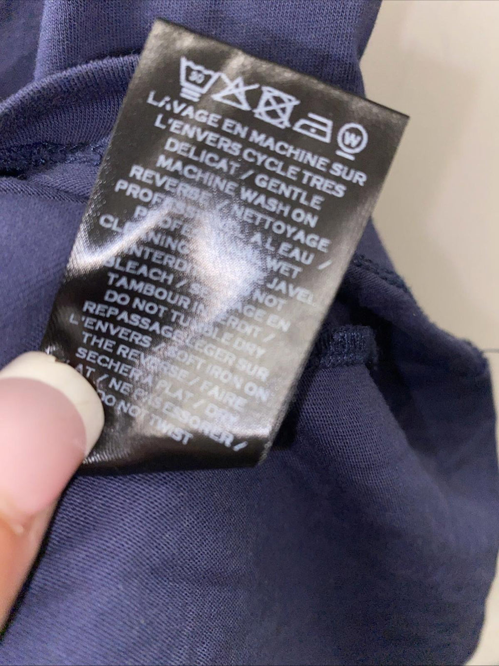 Balmain Paris Womens Blue Logo T Shirt Size Medium