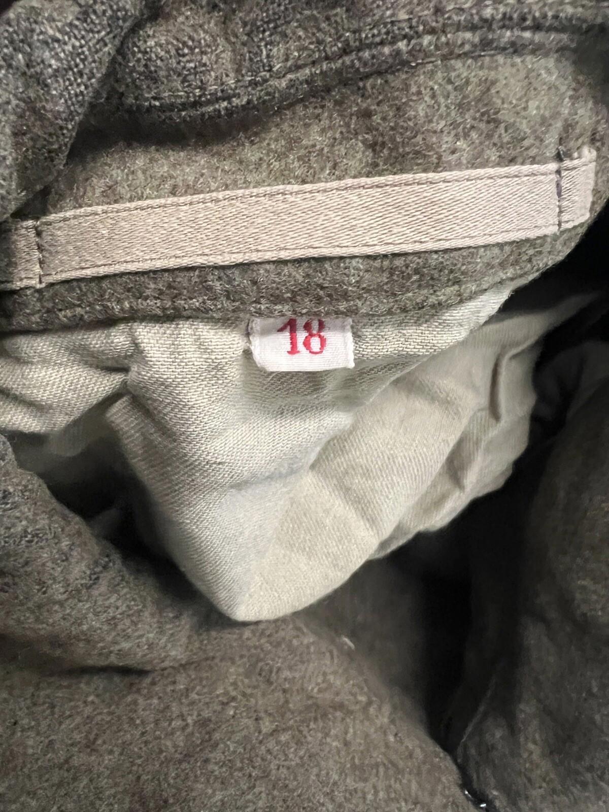 GERMAN MILITARY ISSUED WOOL JACKET COAT SIZE SMALL