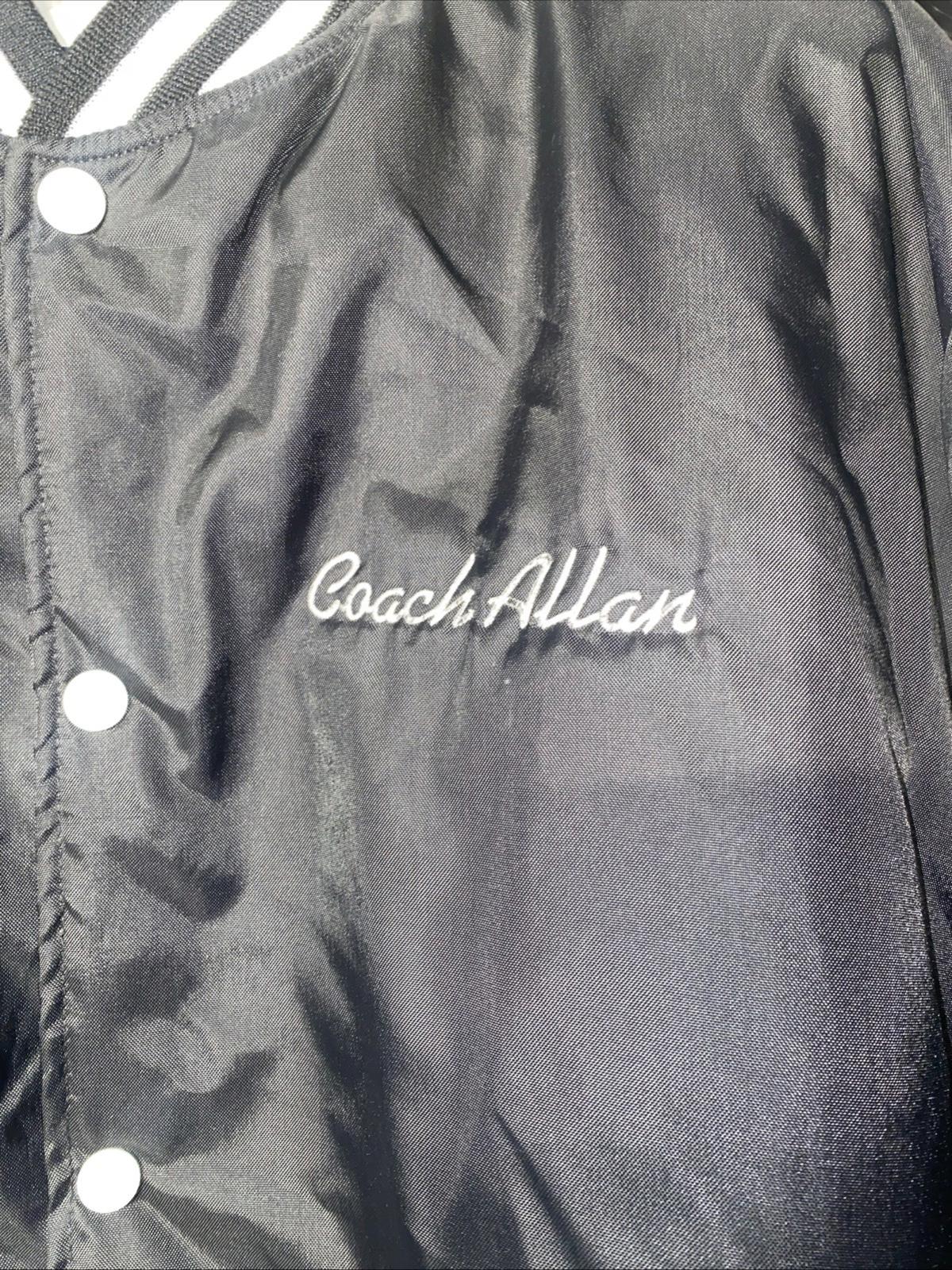 VTG Holloway Rolling Hills Little League Coach Allan Bomber Jacket Size XL