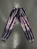 Insomniac Sweatpants Mens Size M Purple Tie Dye EDC Heavy Cotton
