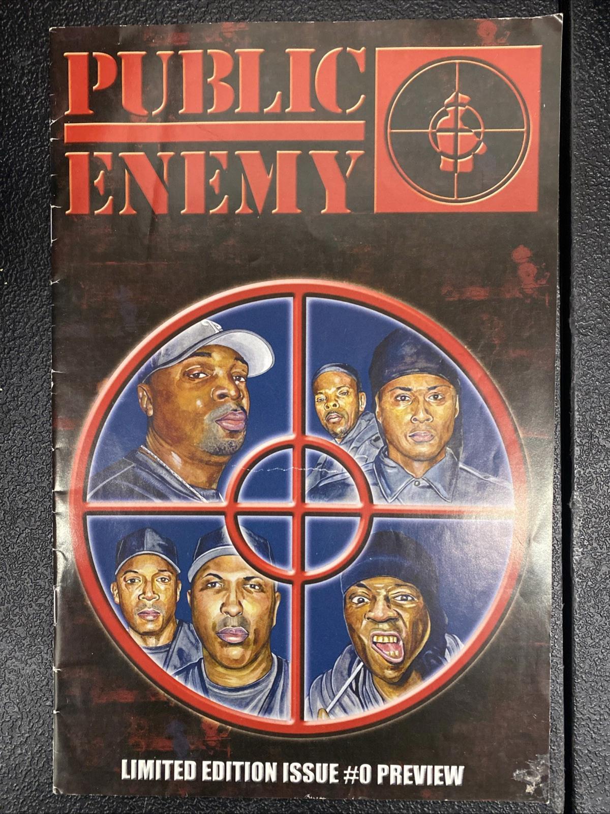 Public Enemy Limited Edition Issue #0 Preview Comic Book 2006