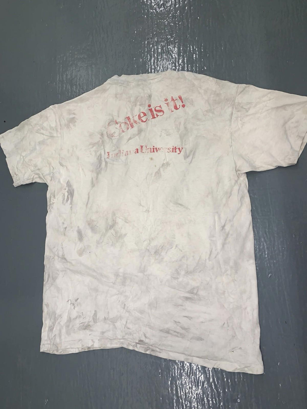 Vintage Greekfest 1986 Coke T Shirt Mike Viola Double Sided Mens XL RARE