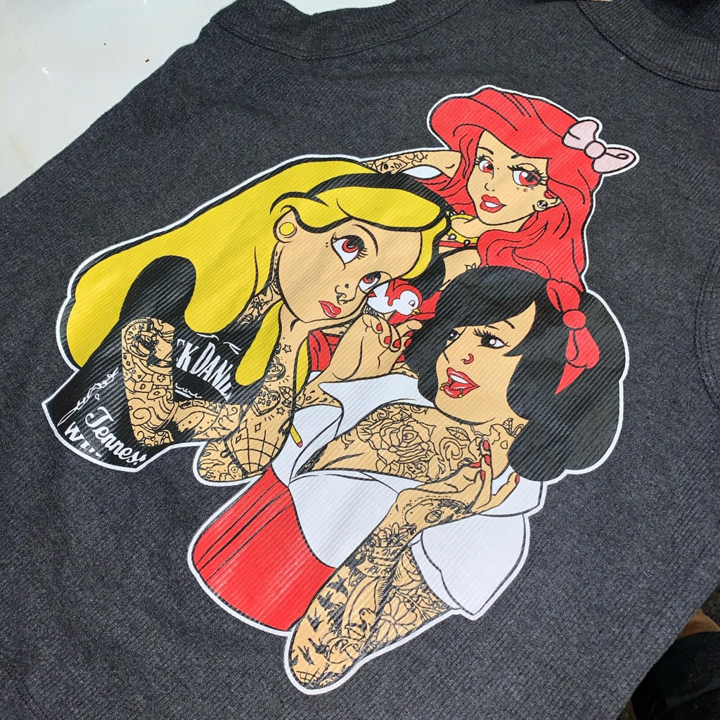 Tattooed Disney Princesses Tank Top