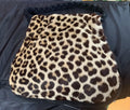 GORGEOUS 1950’s LEOPARD Fur Hand Warmer Purse VINTAGE