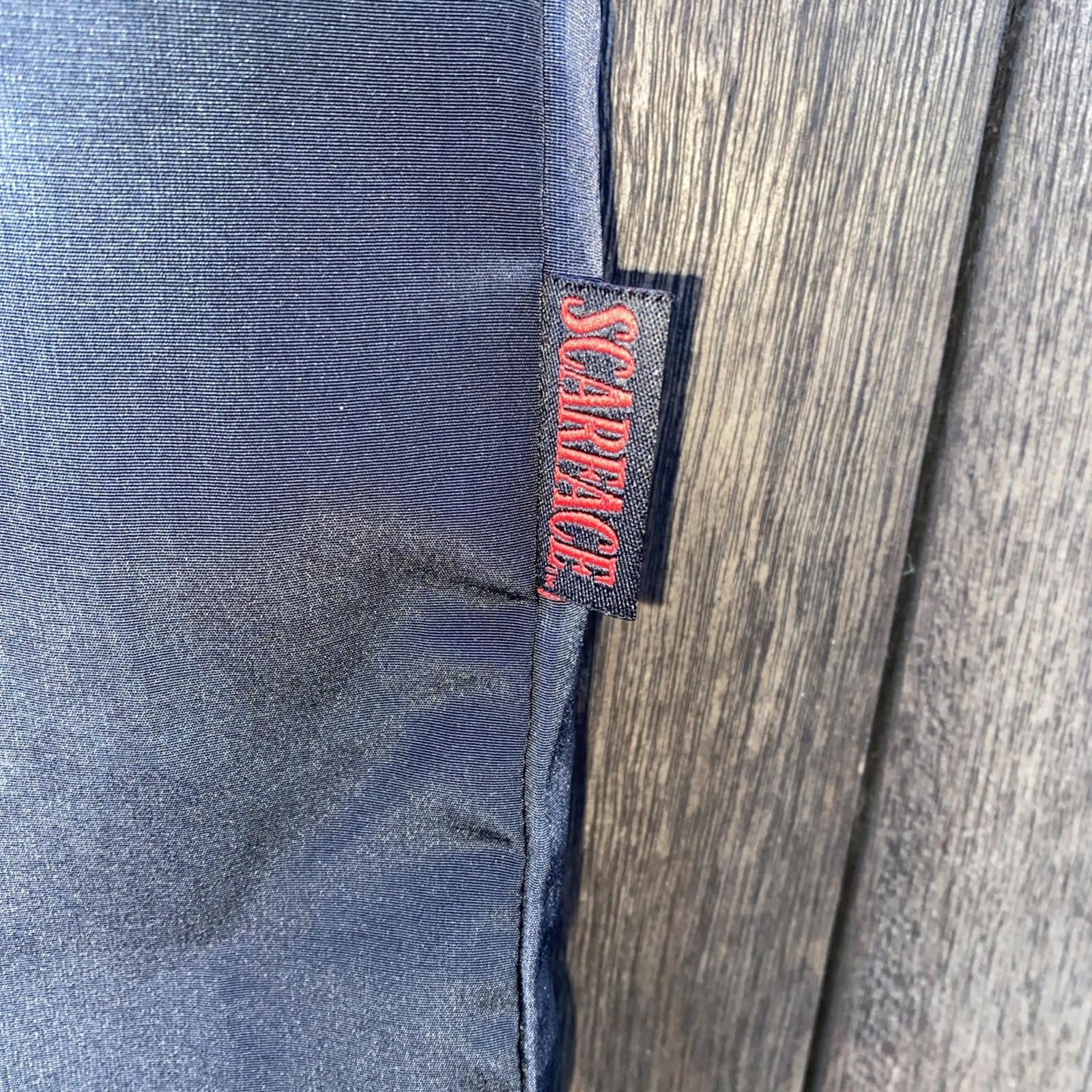 RARE SCARFACE TONY MONTANA UNIVERSAL STUDIOS Dragonfly Men’s Dress Shirt XXL