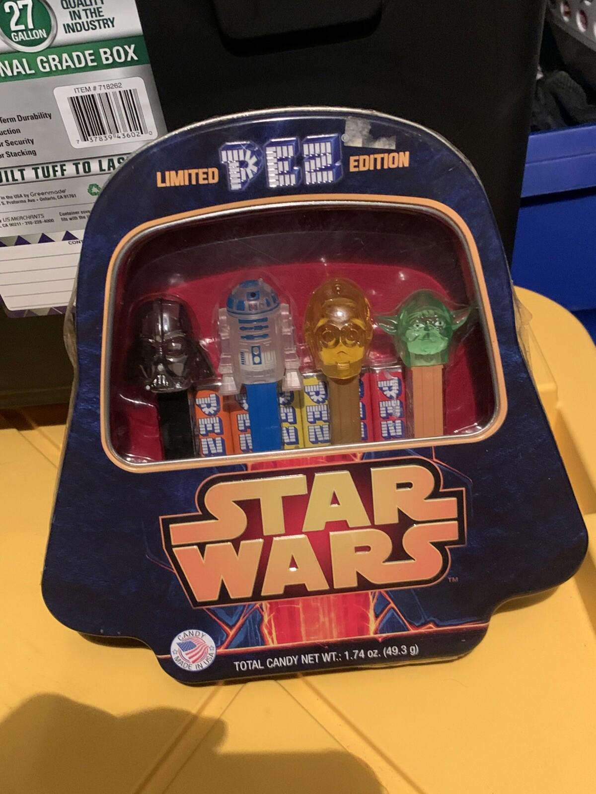 Star Wars PEZ Dispensers Collectors Set ~Darth Vader Tin ~Ltd Edition~Sealed