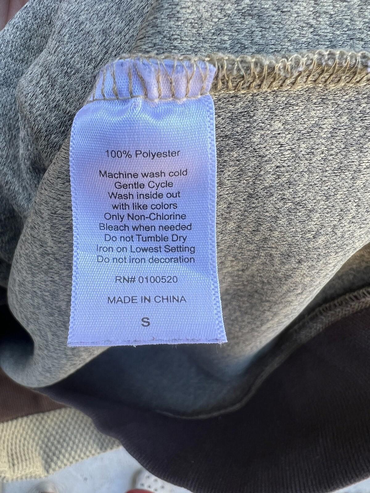 Blizzard World Of Warcraft Embroidered Promo Tan Hoodie Jacket Size Small S