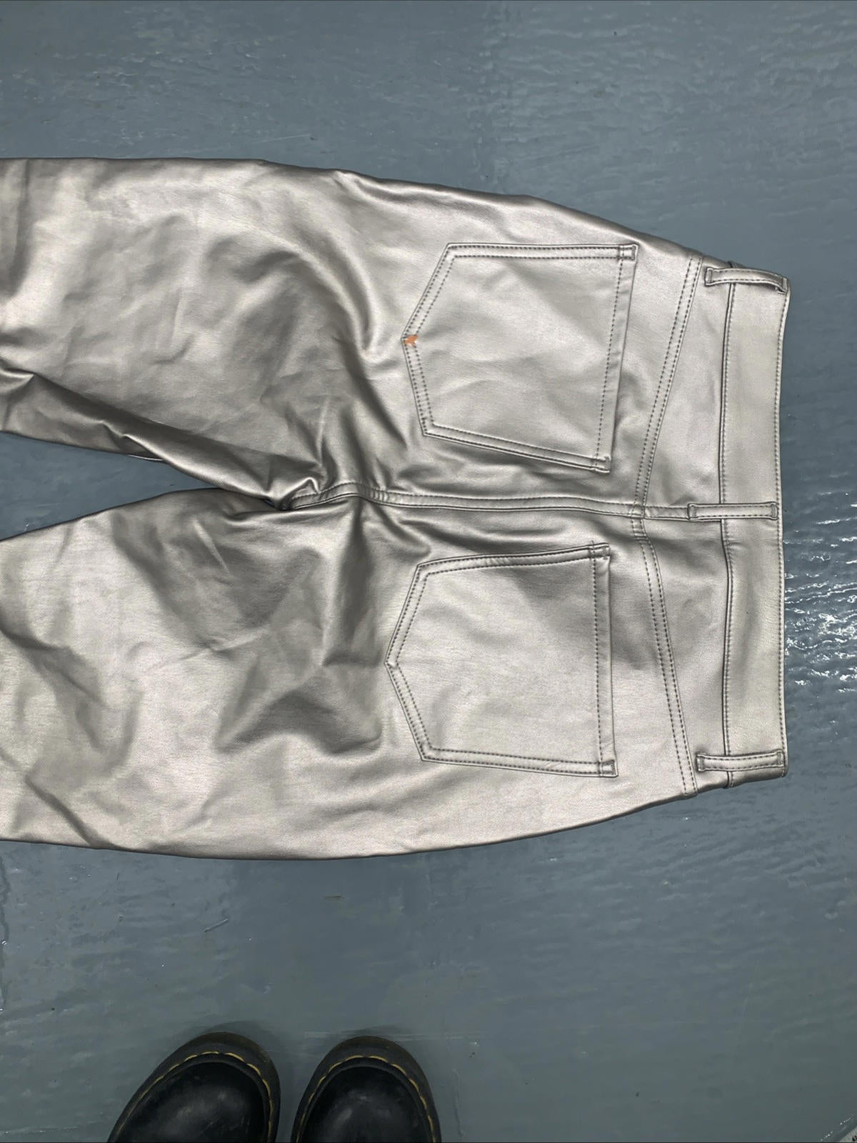 NWT $88 Express Metallic Skinny High Rise Pants Size 8L