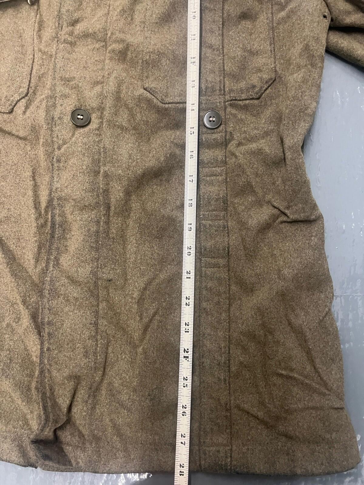 GERMAN MILITARY ISSUED WOOL JACKET COAT SIZE SMALL
