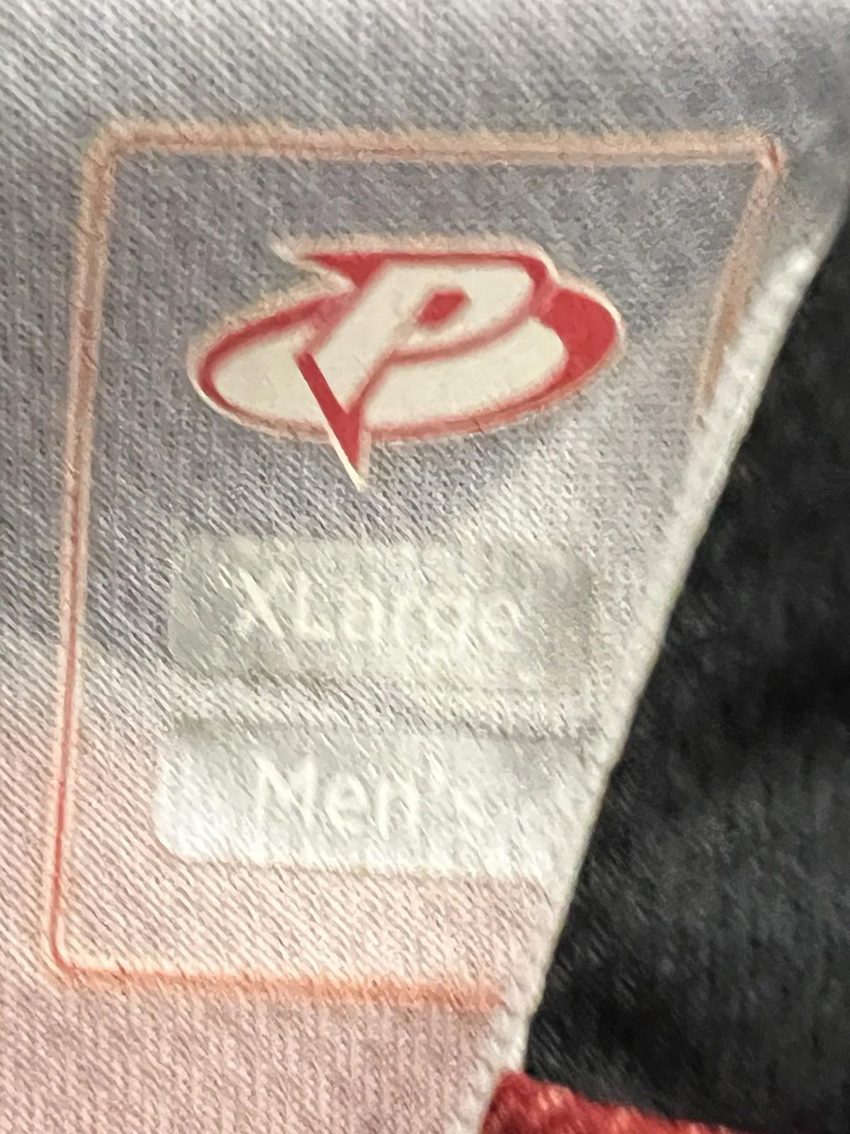 Primal Wear Racing Men's XL Gear & Chain Cycling Jersey 3/4 Zip Graphic Print