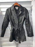 Real Comfort Leather Blazer Style Jacket With Belt