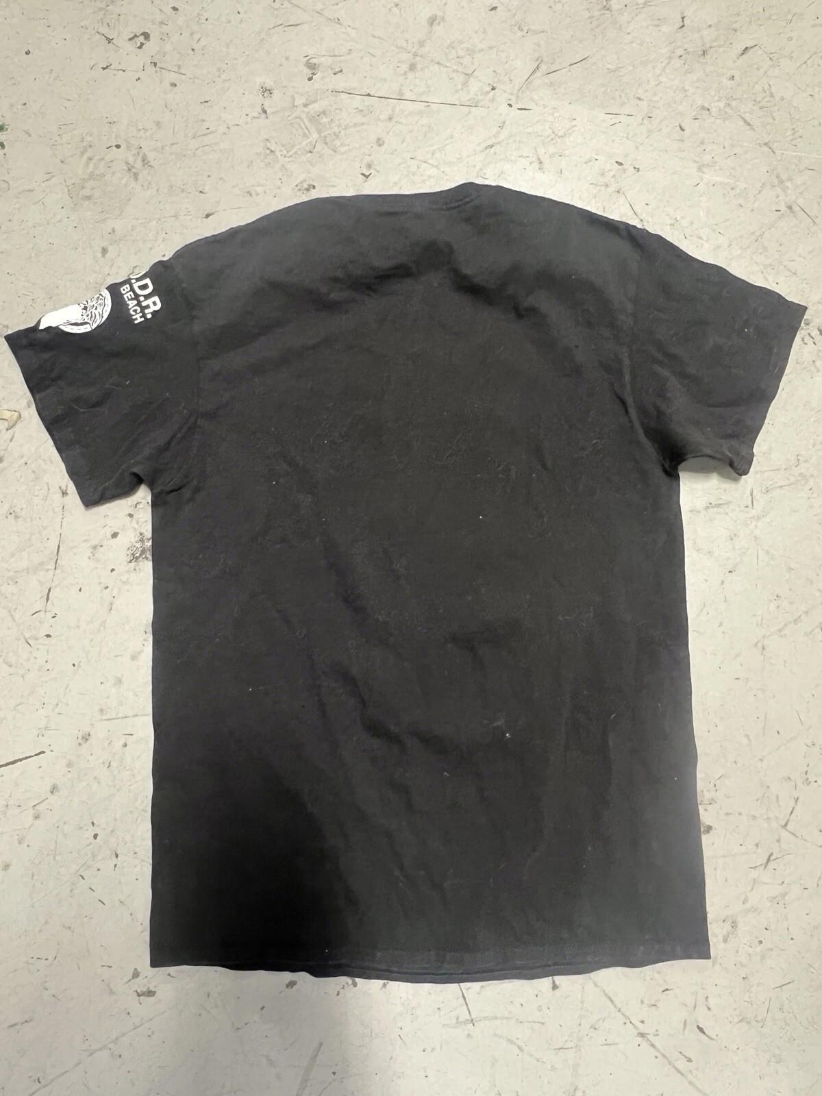 Snoop Dogg Death Row Records Men's Small Black Short Sleeve T-Shirt.
