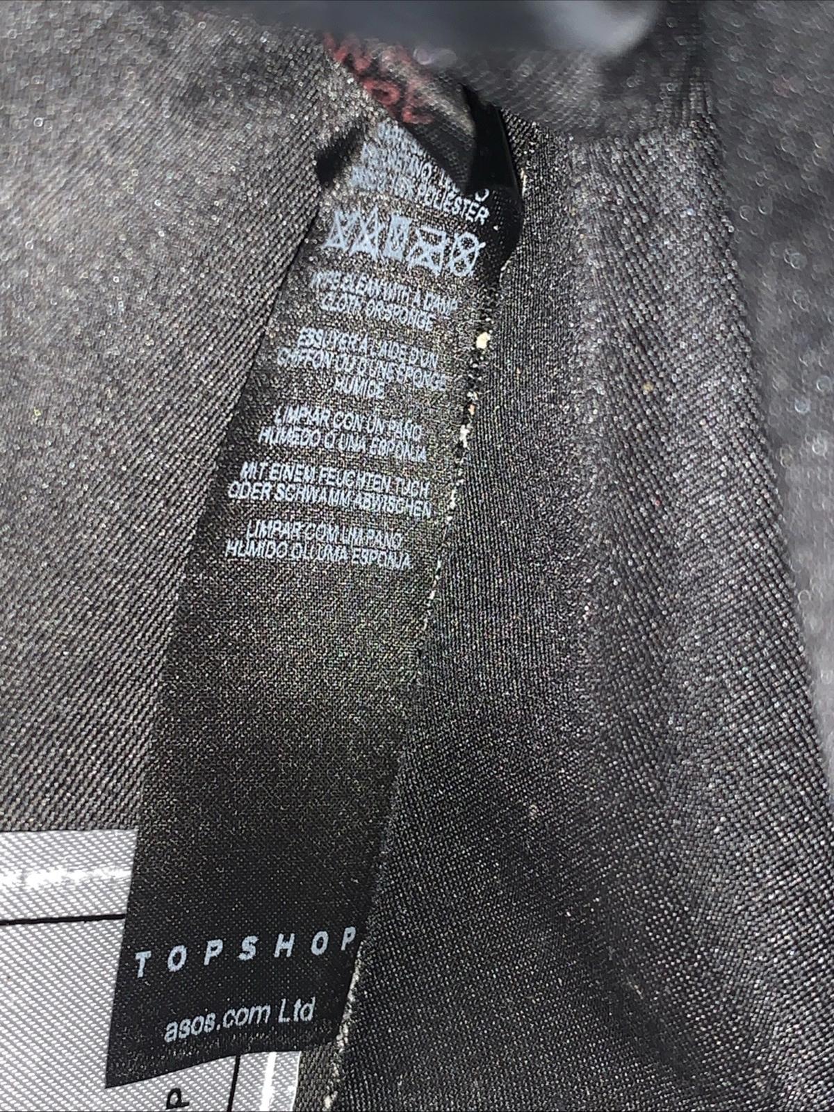 Topshop Cai Faux Leather Shoulder Bag in Black From Nordstrom