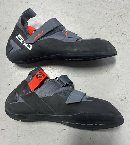 Five Ten Men's Kirigami Rental Carbon/Black/Solar Red Climbing Shoes Size 8