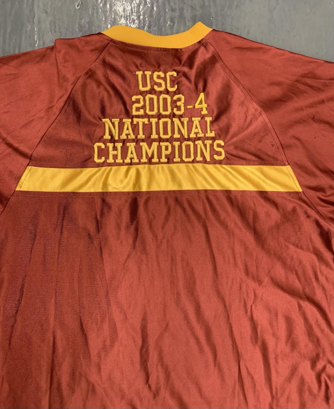 Vintage USC 2003-2004 national Champions Rose Bowl Jersey Size L