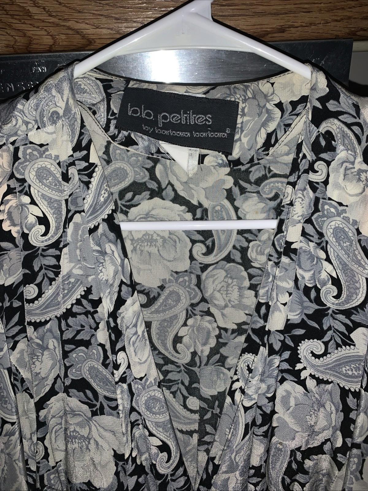 Vintage 1990’s BB Petites By Barbara Barbara Floral Dress Size M