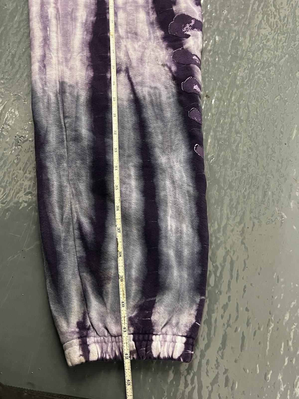 Insomniac Sweatpants Mens Size M Purple Tie Dye EDC Heavy Cotton