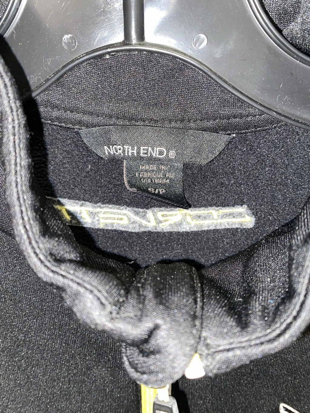 Corvette Stingray North End GM soft shell Zip Up Embroidered Jacket Mens Small