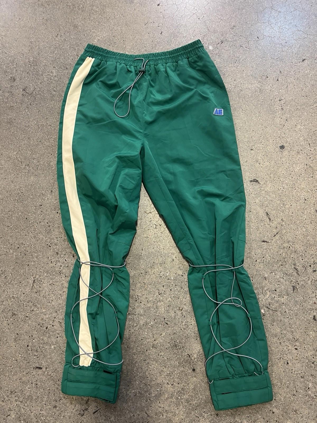 Ader Error Joggers Sweatpants Mens Med/Large(A2) Streetwear Green
