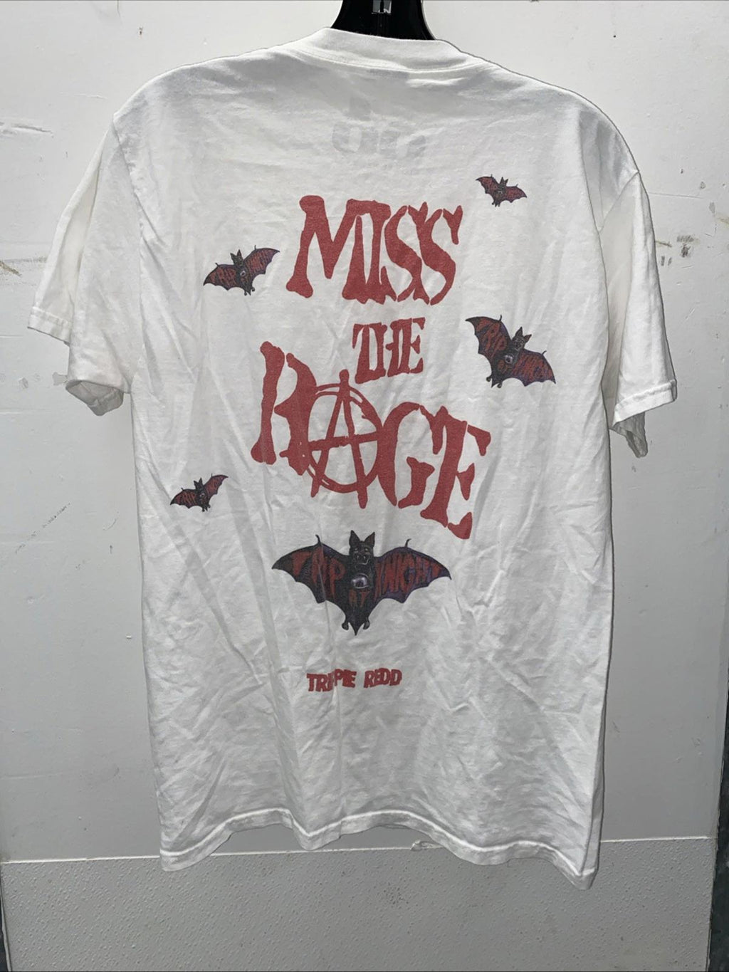 TRIPPIE REDD Trip At Knight Miss The Rage Bat T Shirt 1400 Brand Size Medium