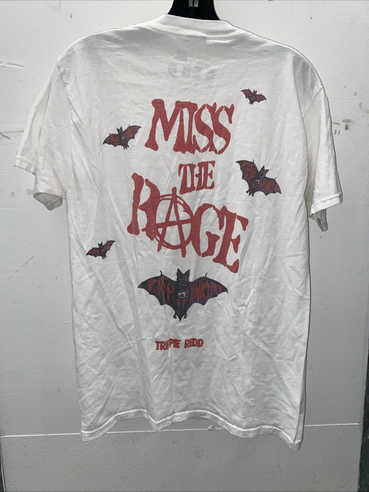 TRIPPIE REDD Trip At Knight Miss The Rage Bat T Shirt 1400 Brand Size Medium