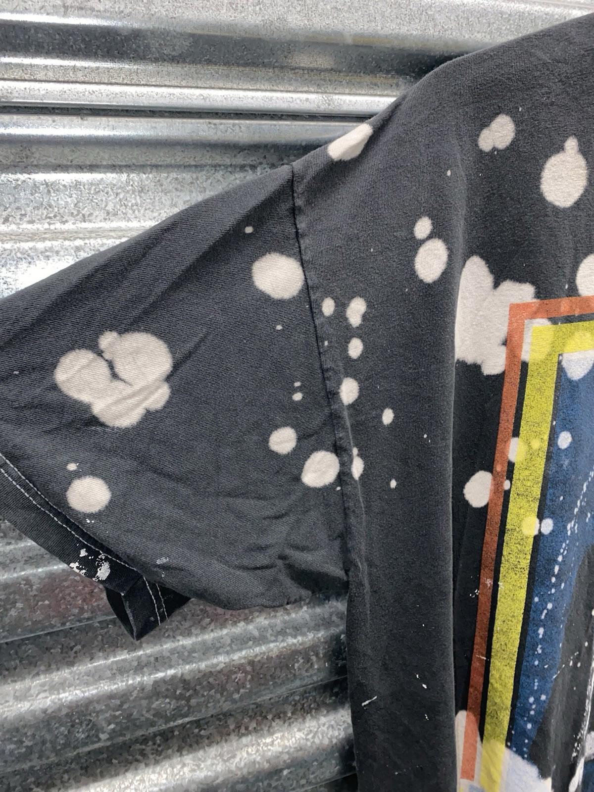 Distressed Bob Dylan Dark Tie Dye T Shirt Mens L