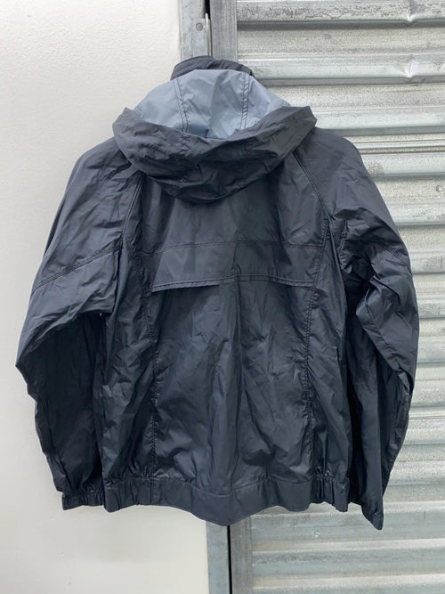 COLUMBIA Black Waterproof Switchback III Jacket with Hood Size Medium M