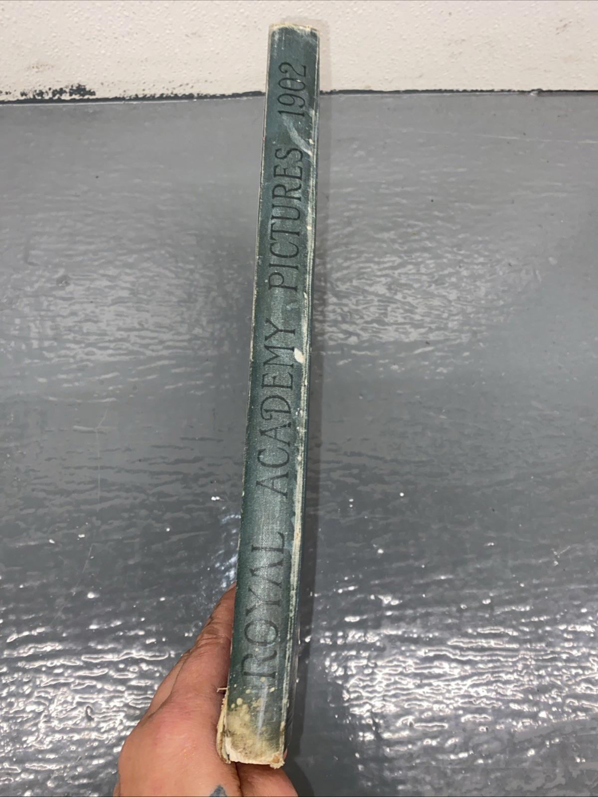 Antique Royal Academy Pictures 1902 Hardcover Book vintage Collectible
