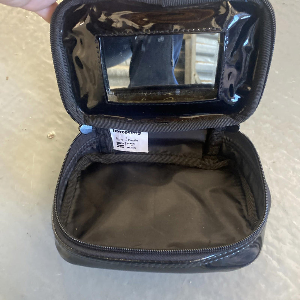 Lily Munster The Munsters Horrorbag Vanity Zipper Makeup Case With Mirror Inside