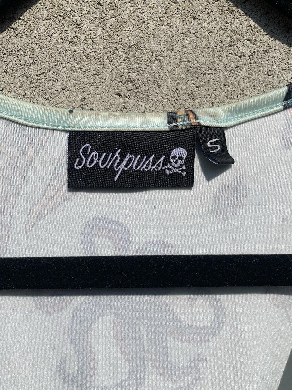 Sourpuss Tattooed Divers Skater Dress Size Small