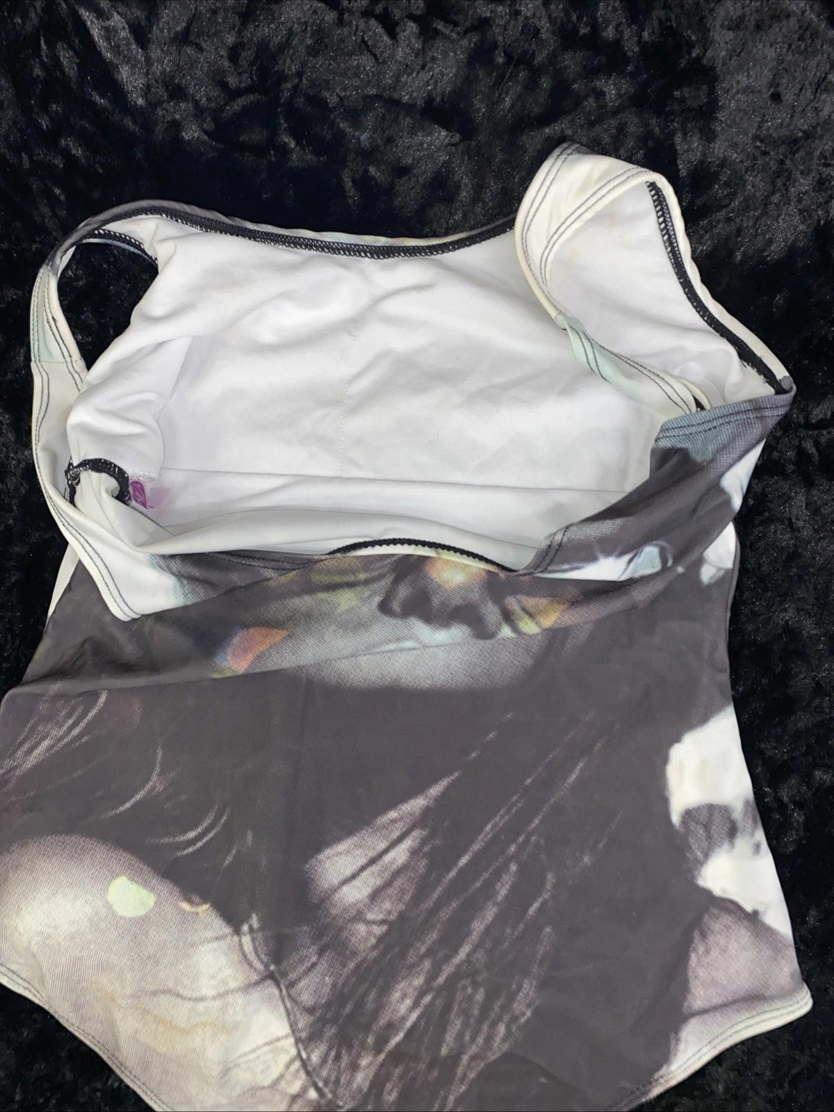 Radical Warrior Woman w/ Aviators Festy Wear One Piece Body Suit Swimsuit Size L