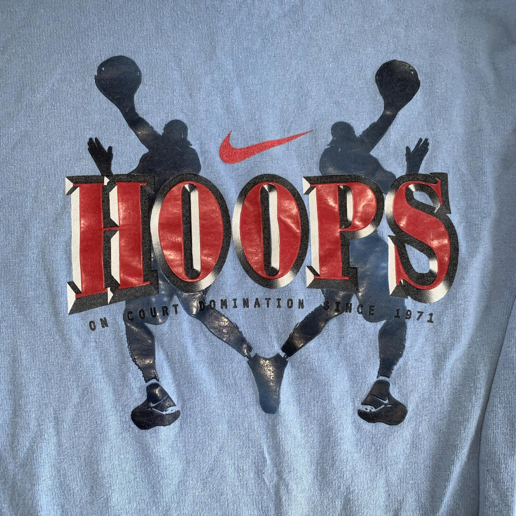 Vintage Nike Basketball Hoops Long Sleeve Shirt Kids XL (18-20)