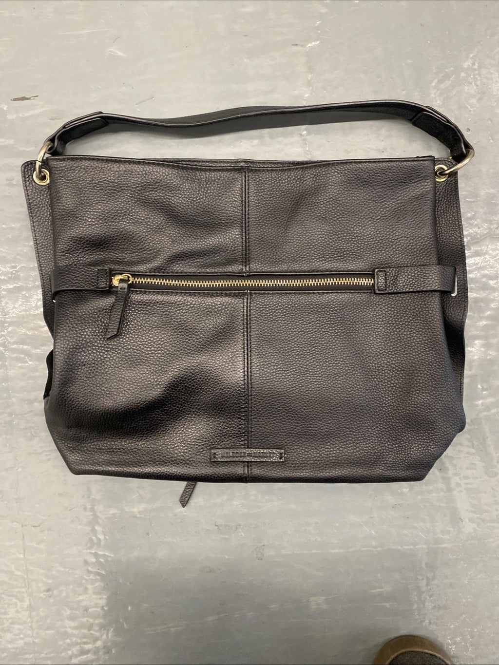Melrose and Market Leather Shoulder Bag Purse Black