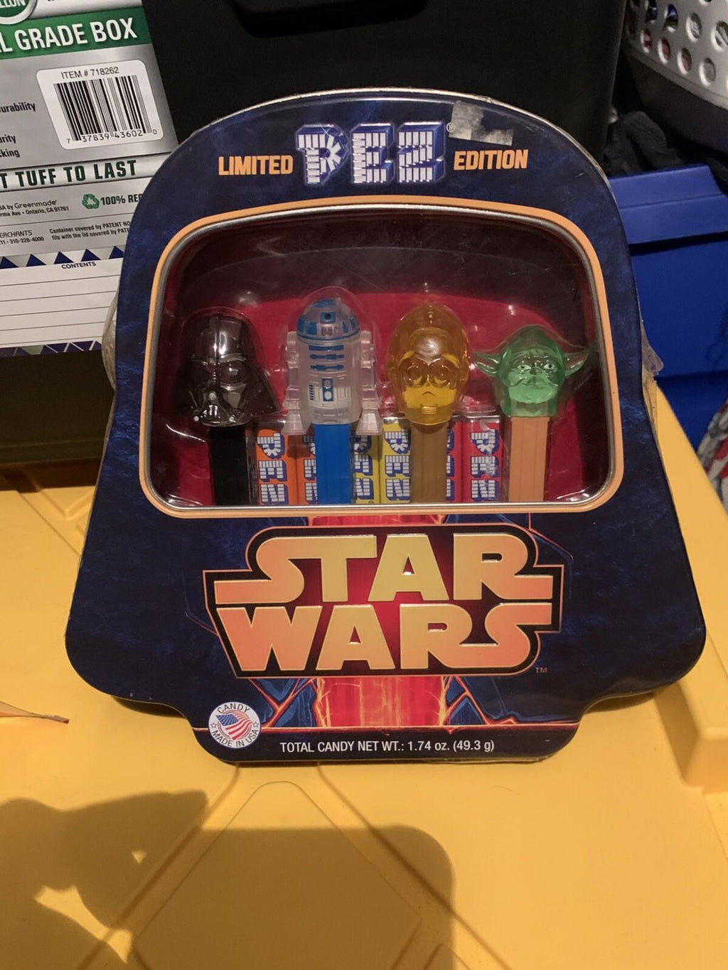 Star Wars PEZ Dispensers Collectors Set ~Darth Vader Tin ~Ltd Edition~Sealed