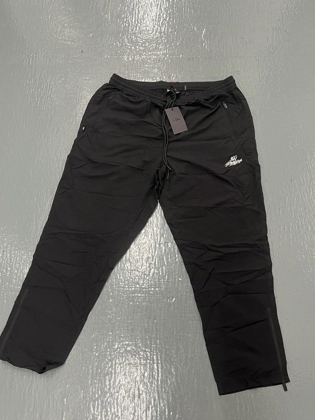 NWT 100 thieves foundations Nylon Pant Team Issue Black Size XL
