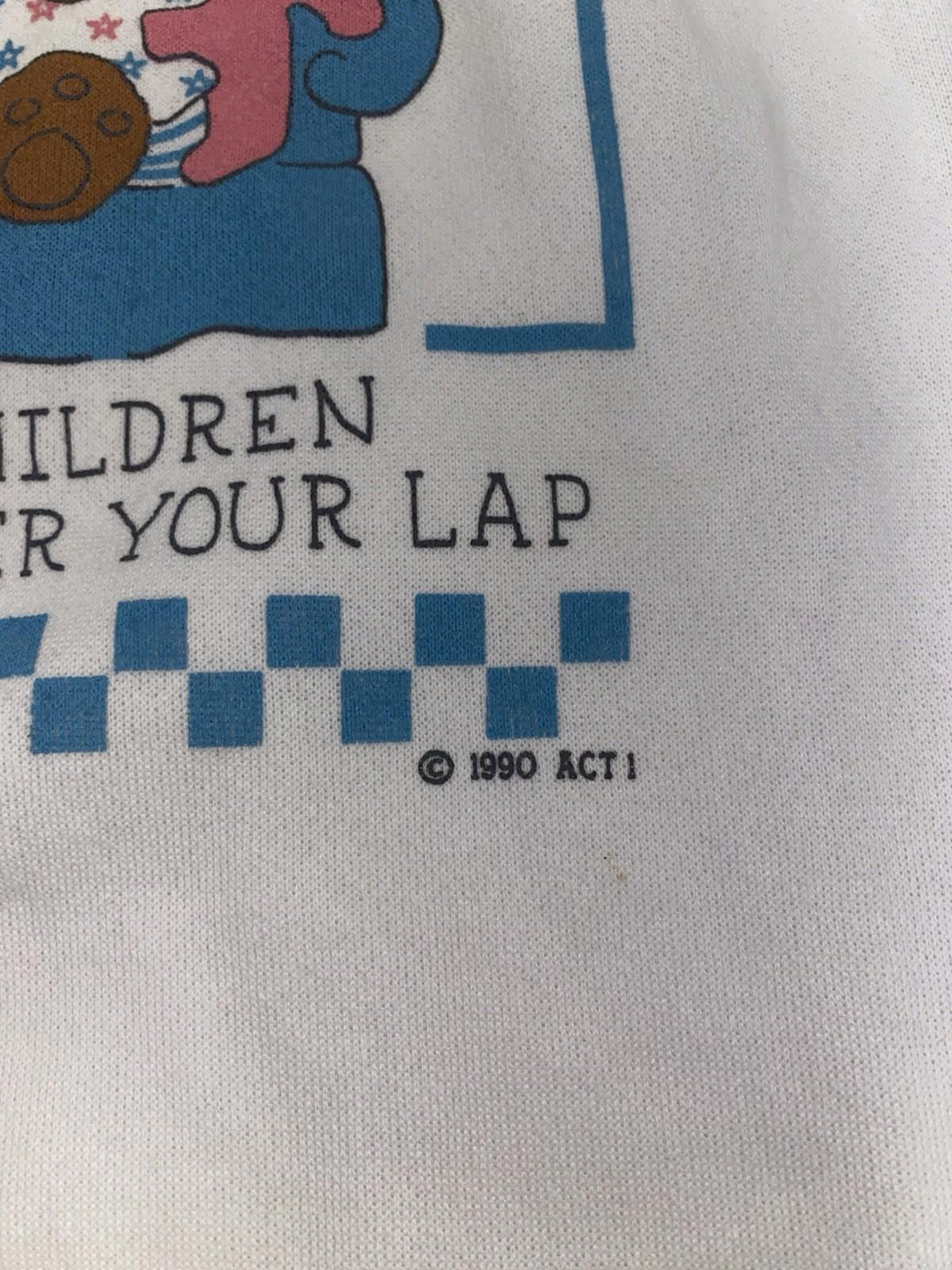 Vintage 1990 Teddy Bear Grandma Hanes Sweatshirt Womens XL