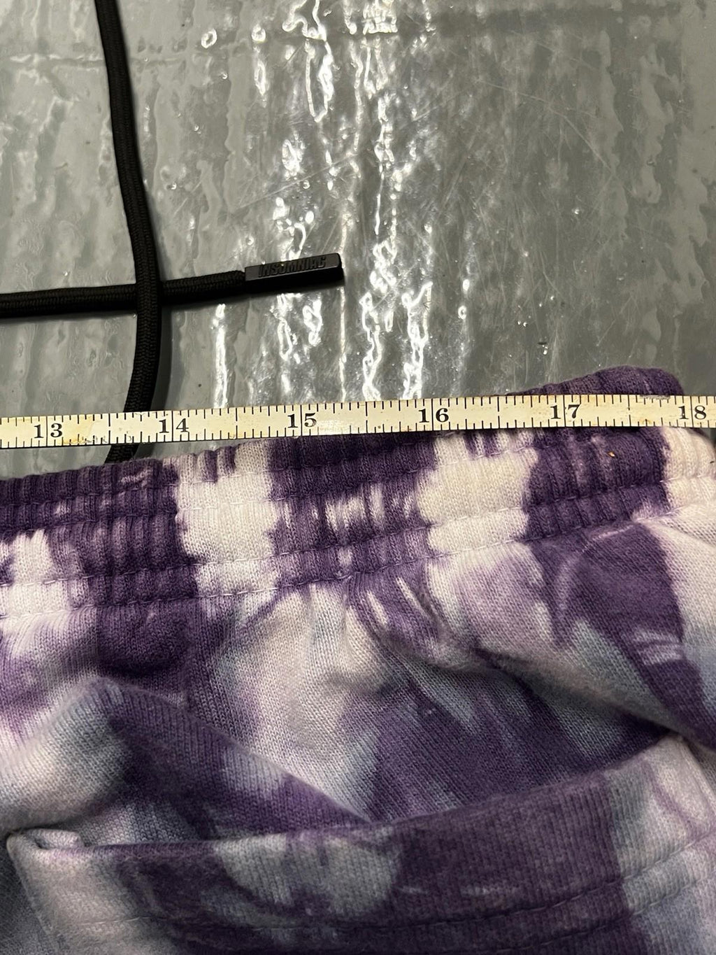 Insomniac Sweatpants Mens Size M Purple Tie Dye EDC Heavy Cotton
