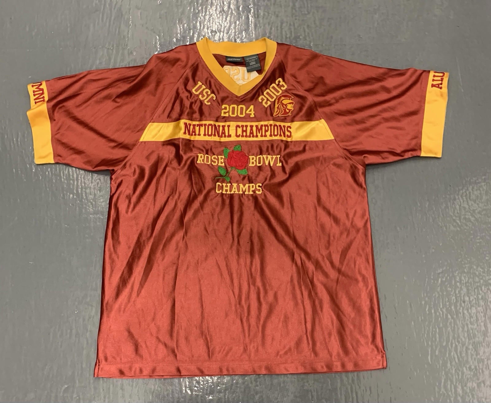 Vintage USC 2003-2004 national Champions Rose Bowl Jersey Size L