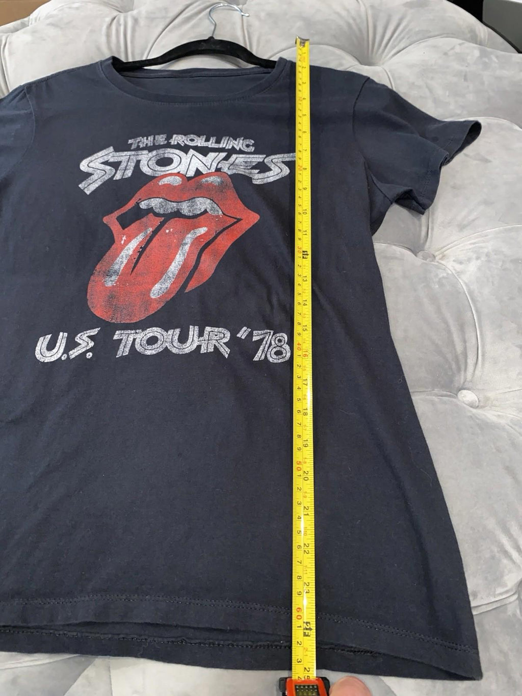 The Rolling Stones Tongue U.S. Tour ‘78 Remake Band T Shirt Womens Size M