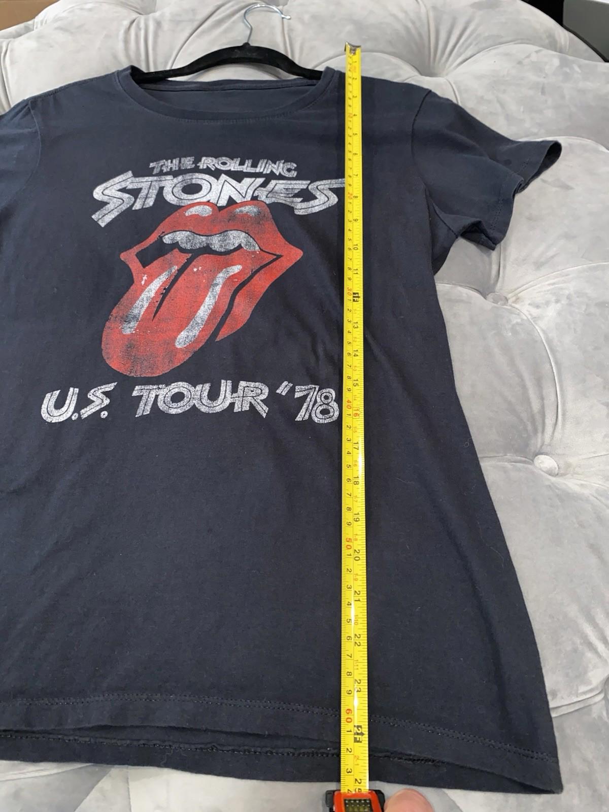 The Rolling Stones Tongue U.S. Tour ‘78 Remake Band T Shirt Womens Size M