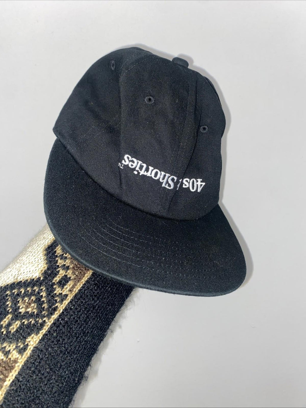 *RARE* 40’s & Shorties Upside Down Logo Text Baseball Cap Hat Adjustable