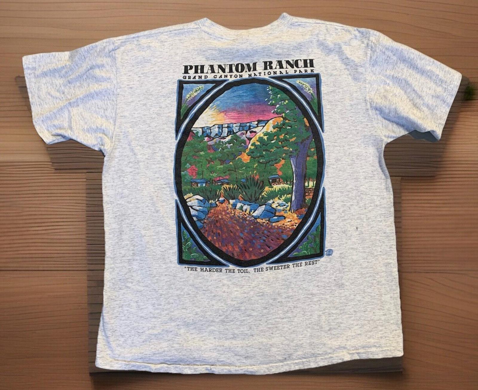 Vintage Phantom Ranch Grand Canyon Single Stitch T Shirt Size XL 46-48