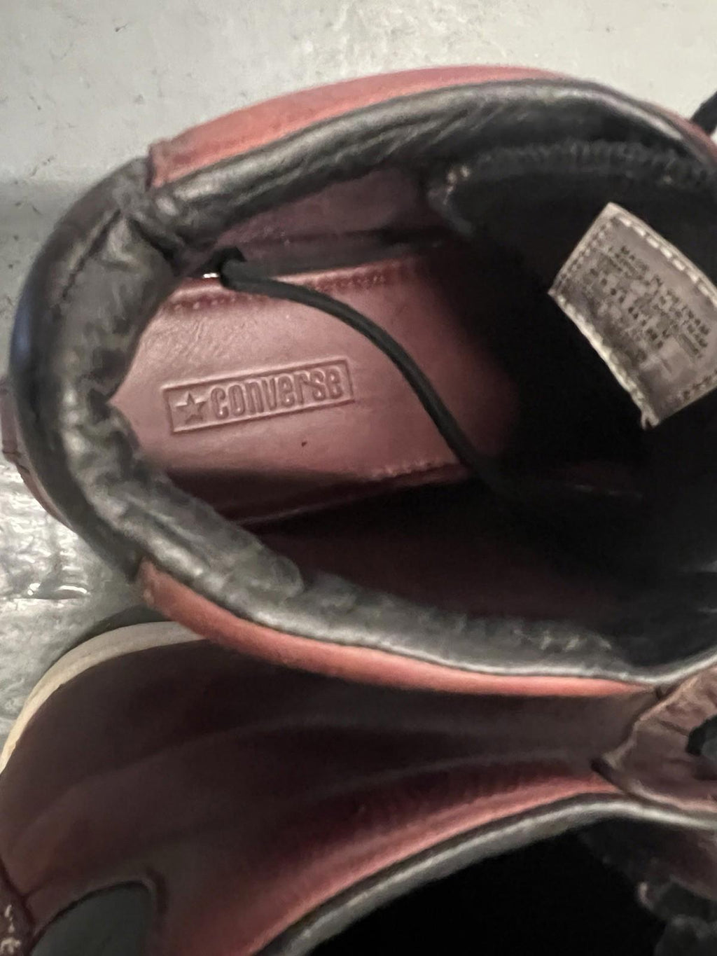 Rare Converse Pro Leather Dr J Mid brown  Made size 10.5